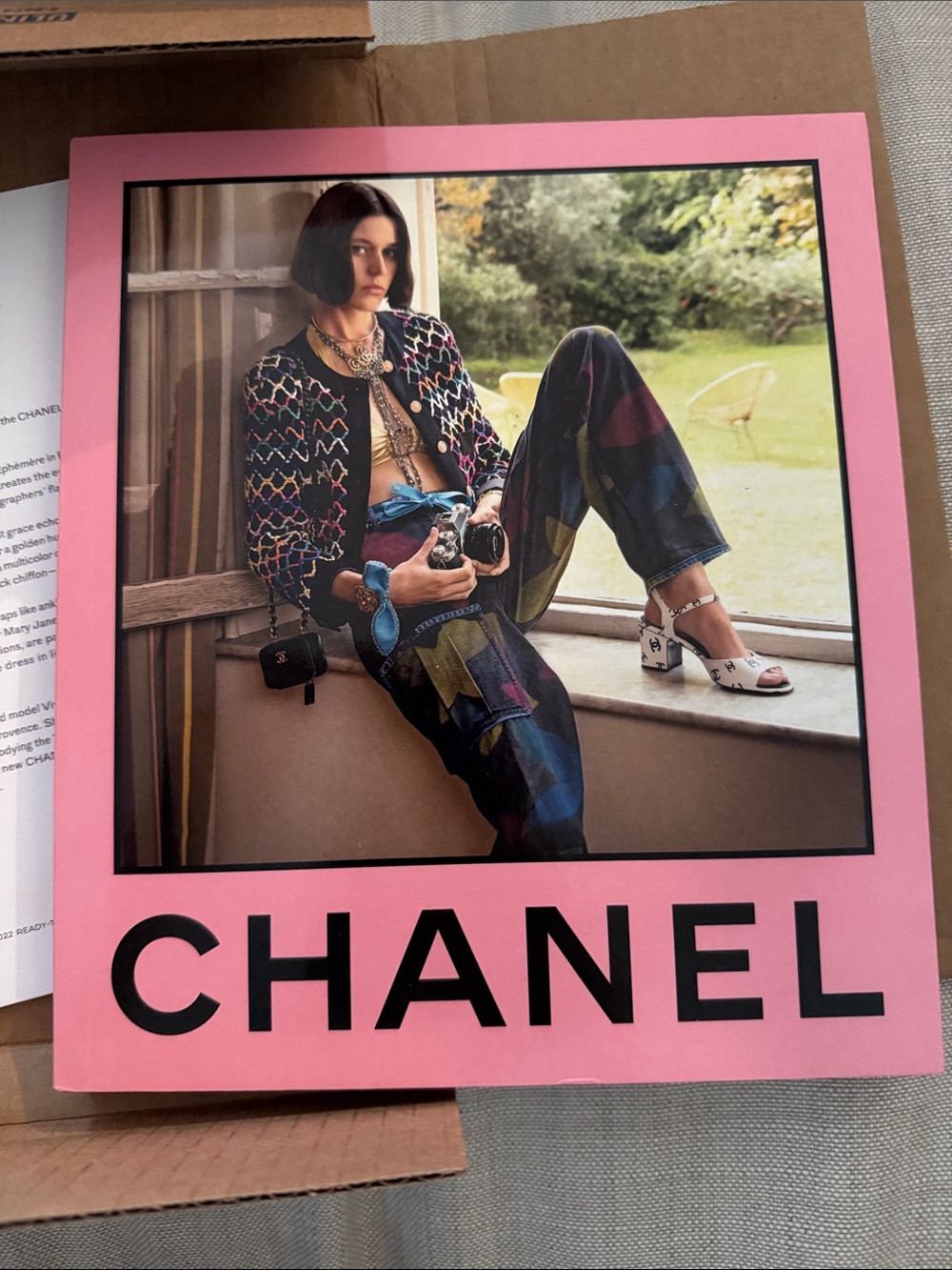 CHANEL Mint Hardcover Fashion Book Spring/Summer 2022 Collection